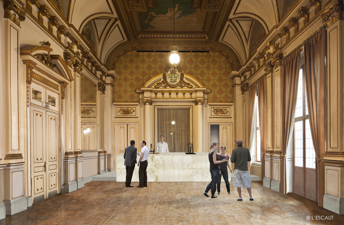 Grand Théâtre foyer - © L'ESCAUT