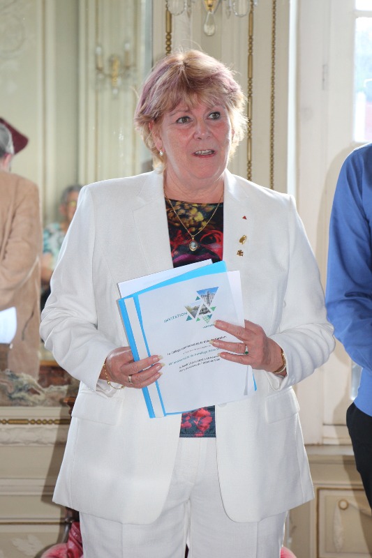 Myriam KNAUER, Présidente du Comité de jumelage de Verviers/Arles