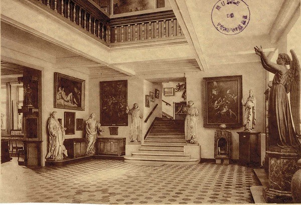 Vue du musée autrefois