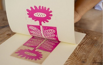 Atelier créatif - linogravure