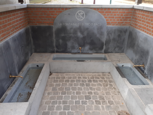 Rénovation de la fontaine des 3 bacs - Heusy