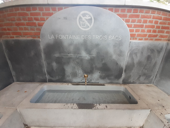Rénovation de la fontaine des 3 bacs - Heusy