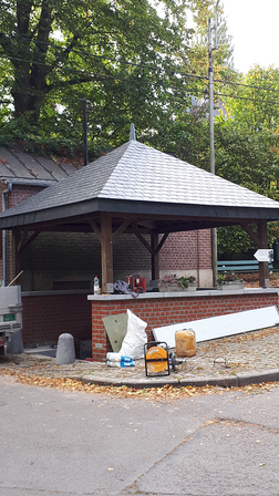 Rénovation de la fontaine des 3 bacs - Heusy